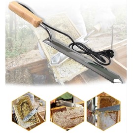 Generic Beekeeping Stainless-Steel Electric uncapping Knife for Beekeeper bee Keeper Honey Wax Scraper Honey uncapping Cutter Tool