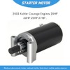 Kohler 7000 Starter Motor Replacement for Courage Engines 20HP 23HP