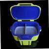 BUGUUYO Dual Layer Fishing Bait Holder Container Capacity Worm Storage