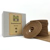 4 Hours Sandalwood Incense coils 48 coils,Include a Bird-Shaped Holder