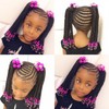Passion Twist Kids Ponytail With Beads Braids Hair Extension Detachable