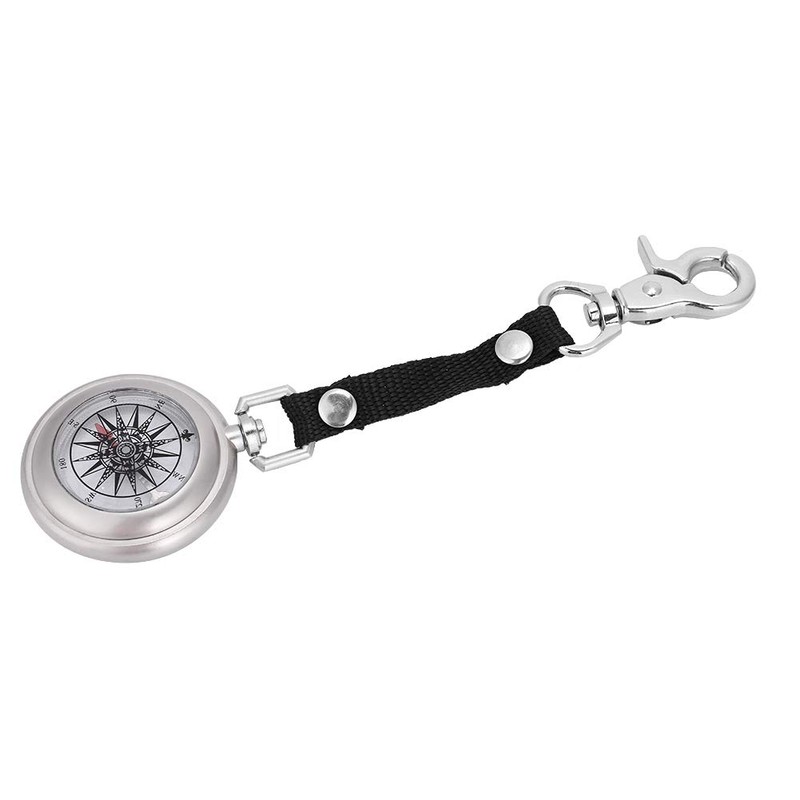 Compass Compass Metal Pocket Watch Portable Lightweight Keychain Compass Outdoor