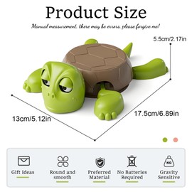 Turtle Coaster Funny, Suuwwn Set of 2 3D Printed Turtle Turtle Coasters Coffee Coaster Turtle Cup Coaster Turtle Gift Idea for Turtle Fans