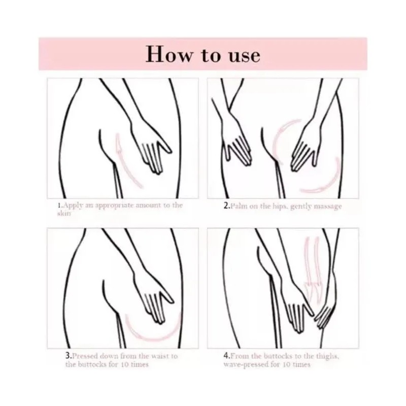 Crema Quemargrasa Levanta Reafirma Gluteos Nalgas Jengibre Hierbas