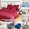 Bambaw Fitted Sheet 90 x 200 cm Bamboo, 35 cm