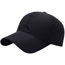 buzzxselection (Buzz Selection) Mesh Cap Hat Fashion Solid Running Sports Men's cap023 , black