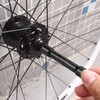 Yosoo Health Gear Quick Release Thru Axle Adapter, Bicycle Thru