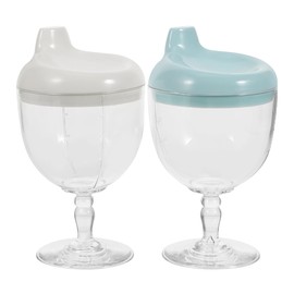 Abaodam 2 Piezas Taza De Entrenamiento Para Bebés Vasos De Copa De Vino Tazas De Bebidas Taza De Entrenador De Bebé Vaso Para Niños Ordenador Personal Taza De Bebe Portátil Niño Pequeño