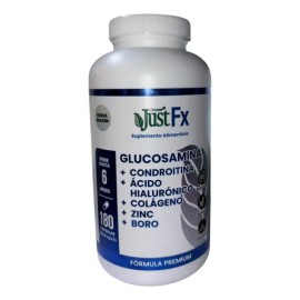 Justfx Glucosamina 180caps 568.8mg Cu Sabor Sin Sabor                                                                                                 