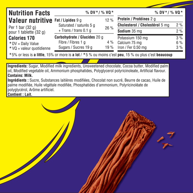 Cadbury Flake Bar Single 32G, (Pack of 24)