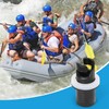 LQTSLFM Dinghy Valve Adapter, Black Adapter Dinghy Valve, Kayak Pump