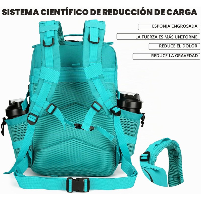 Lovelinks21 - Mochila táctica de asalto de 45 L, paquete