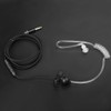 3sets Noise Reduction Headphone AntiRadiation Wire Control Earphone with Mic