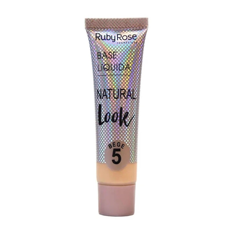 Ruby Rose Natural Look Base Líquida 29 ml | Acabado