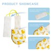 Zaruatu 4 Pcs Bird Diaper Parrot Nappy Reusable Flight Suit
