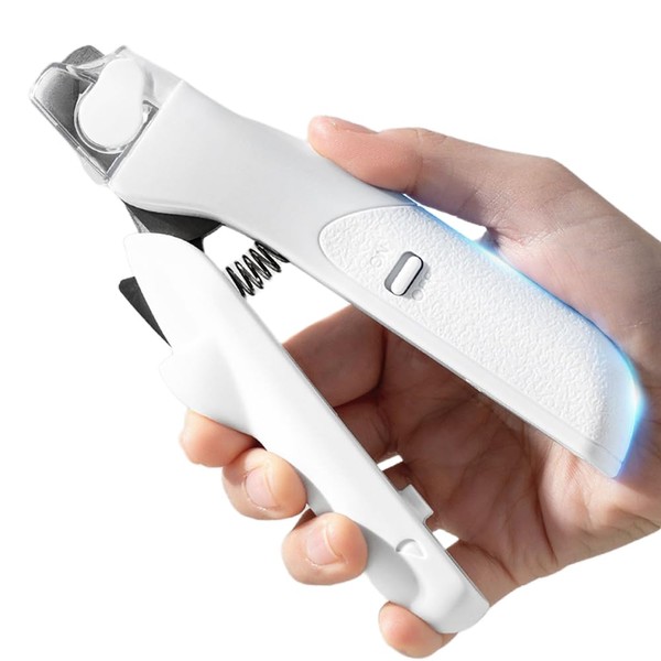 Professional Pet Nail Clipper with LED Light for Cats &