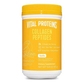 💆‍♀️✨ Vital Proteins | Péptidos de Colágeno Tipo I & III | 265g | Sabor Vainilla | Belleza & Bienestar