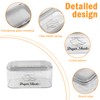 Gzsekken Dryer Sheet Holder with Lid,Laundry storage containers for Dryer