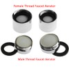 2pcs Sink Faucet Aerator Replacement Faucet Tap Adapter Aerators Nozzle