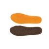 Mobestech 2pairs Imitation Wool Insoles for Men and Women Warm
