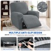 MAXIJIN Waterproof Recliner Covers for Large Recliner 3 Pieces Oversized