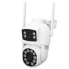 Dual Lens Security Camera 360° Pan Tilt Wireless Surveillance Camera