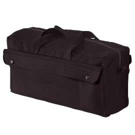 Rothco Jumbo Mechanics Tool Bag Heavyweight Canvas - Painter Construction Tool Bags - Black