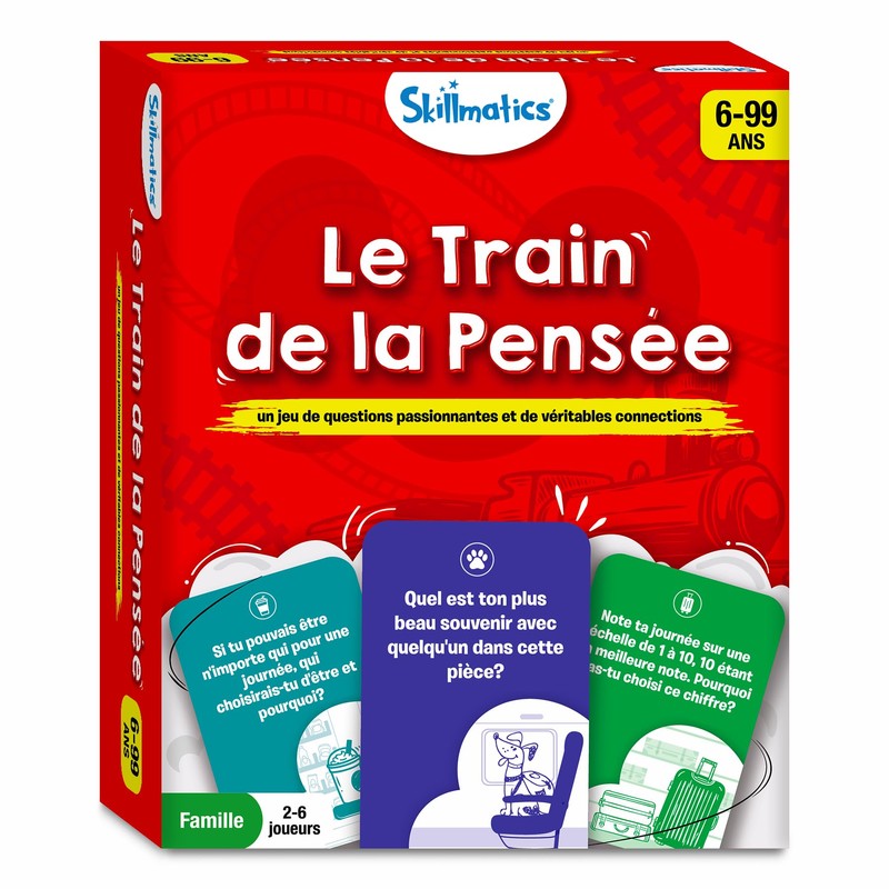 Skillmatics Card Game - Thought Train, Gifts, Family Connection and