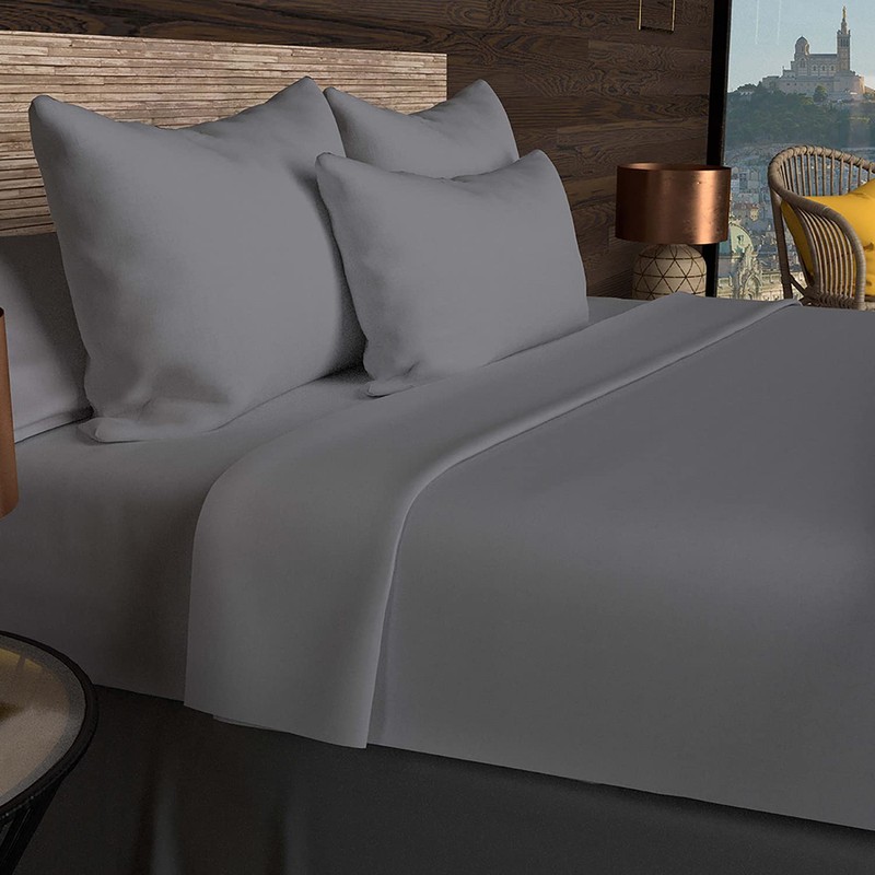 Soleil d'ocre 615843 Fitted Sheet Cotton 57 Son 180 x