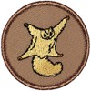 Flying Squirrel Patrol Patch - 2" Diameter Round Embroidered Patch