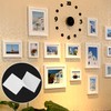 120 Pack Square Double Sided Foam Tape Strong Pad Mounting