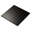 1/4" (6mm) Solid Black Acrylic Plexiglass Sheet 24" x 12"