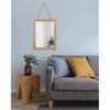 AAZZKANG Rustic Mirrors for Wall Rectangle Wooden Frame Hanging Mirror