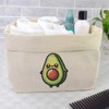 Large 'Cute Kawaii Avocado' Canvas Organiser/Storage Bag (OR00033368)