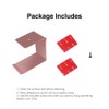 Mt.Jun Aluminum Under-Desk Headphone Hook, with Strong Adhesive Tape, Holds