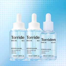 Torriden [NEW] Torriden Dive-In Low Molecular Hyaluronic Acid Serum 50ml+50ml+40ml, 1 pc