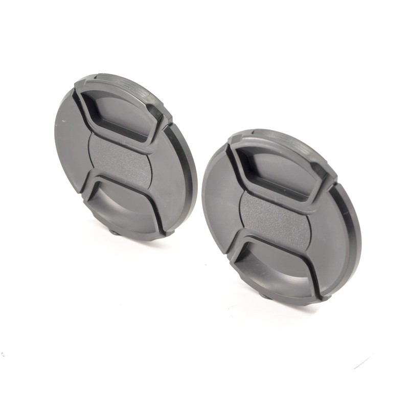 PROtastic® 77mm Lens Caps (Pack Of 2) - Spring Loaded