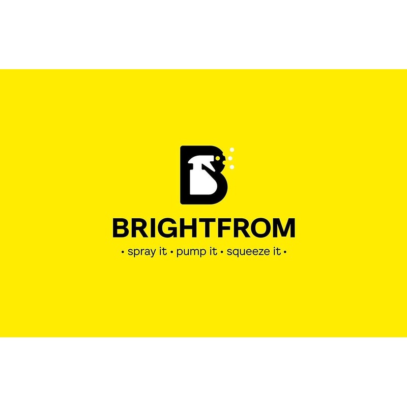 BRIGHTFROM Fine Mist Spray Bottles 6 OZ, Cylinder BPA Free