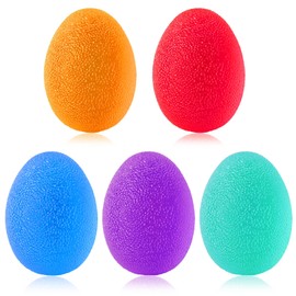 Newaner Anti-Stress Ball Adult Pack of 5 Anti-Stress Balls with Different Hardness Levels, Hand Trainer, Finger Trainer Ball, Anti Stress Ball, Anti-Stress Balls for Wrist Osteoarthritis Training