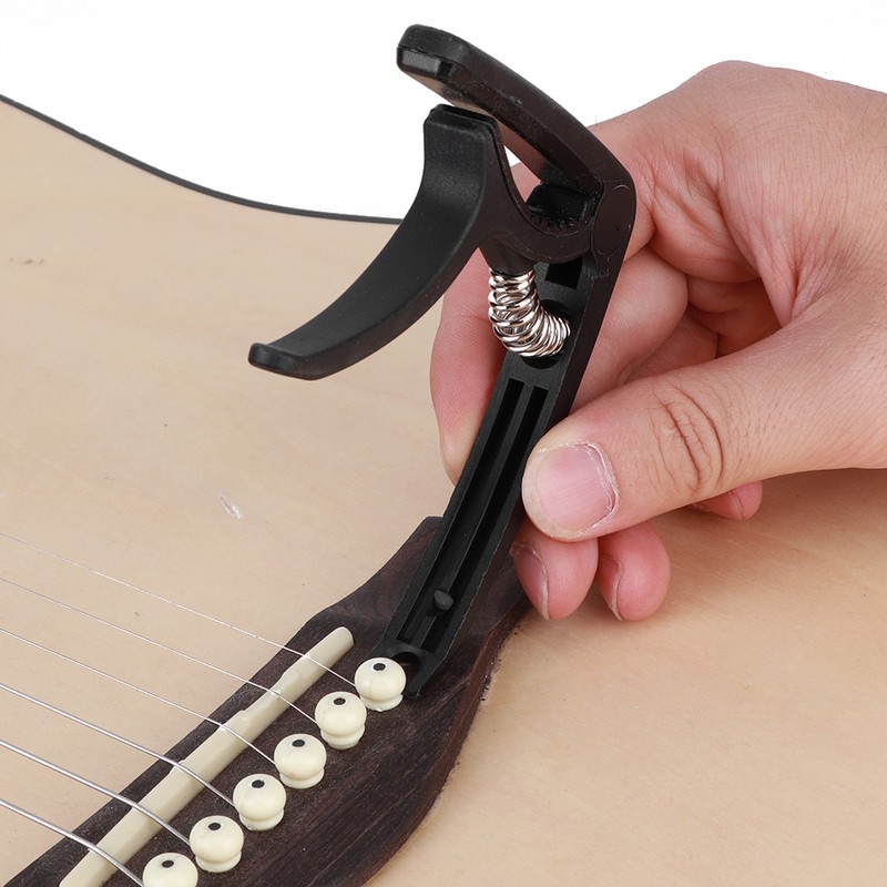 Guitar Accessories Kit Tuner Strings Changing Capo Picks Nail Cover