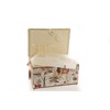 Allary 4397 Jumbo Tan 16"x10"x8" Rectangle Sewing Basket Bundle with