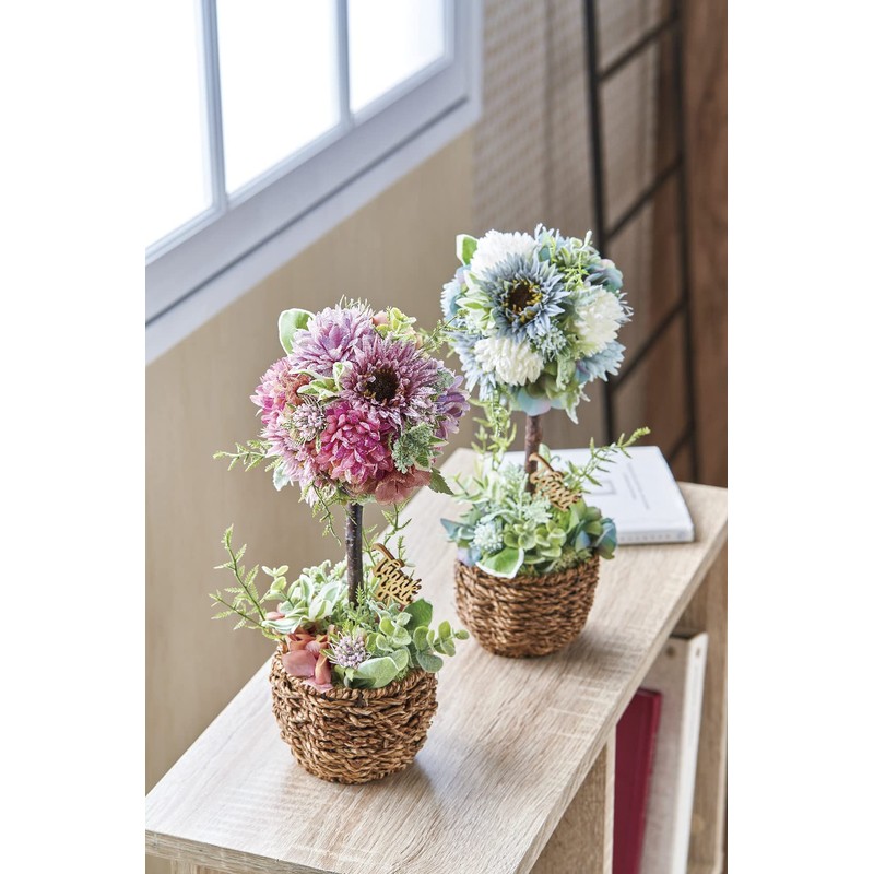 Tokyodo FM002832-009 Artificial Flowers MAGIQ Soleiyuga Bella Bundle, Light Orange,