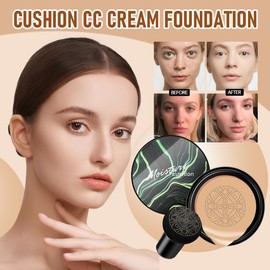 1 Stück Pilzkopf Luftkissen CC Creme, Foundation Moisturizing Concealer BB Cream, Moisturising BB Creme Foundation, Mushroom Head Air Cushion CC Creme, Make-up Für Alle Haut