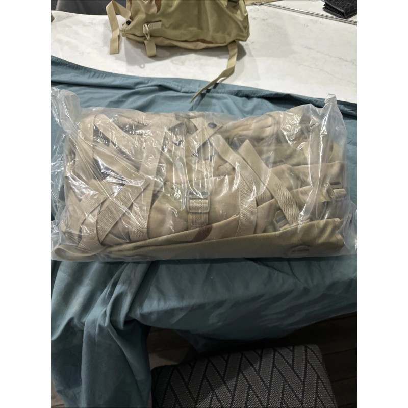 US Military Issue Desert Camouflage Gear Stuff Sack Bag.