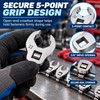 Crowfoot Wrench Set for Tool Kits – 3/8-Inch Drive Carbon