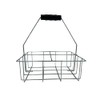Wire Bottle Carrier for Libbey, StanPac, The Dairy Shoppe 32 and 64 oz bottles (64 oz The Dairy Shoppe ®, 4 Cell Carrier)