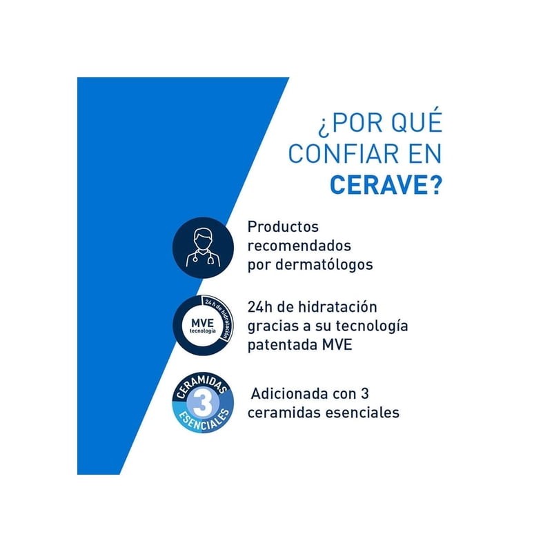 Crema CeraVe hidratante piel seca a muy seca 454 g