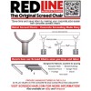 Red Line Manufacturing 25 Pcs Concrete Screed Rail Chairs for