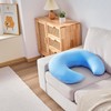QUENESS Nursing Pillow, Plus Size Breastfeeding Pillow Original Support for
