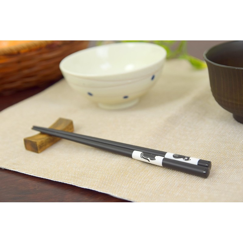 aoba Children Chopsticks Dishwasher Safe, Natural Wood Glass Ball 18